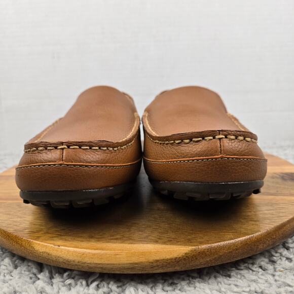 Sperry Top Sider Mens 12M Hampden Venetian Brown Leather Driving Moc Loafer - Picture 4 of 13